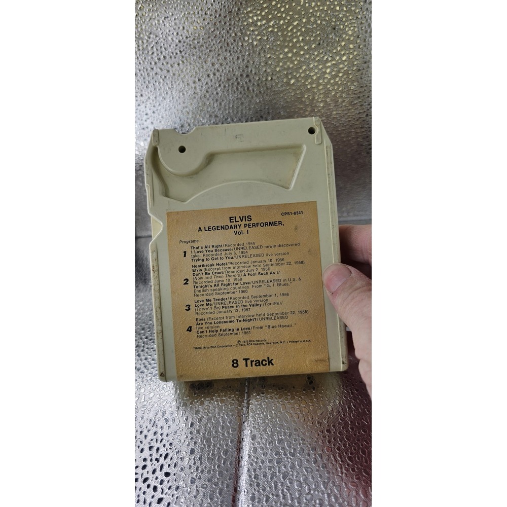 Elvis Presley 8-Track Tapes Lot - 6  UNTESTED The King Music Vintage Collectible - Picture 6 of 16